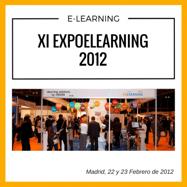 XI EXPOELEARNING – Congreso Internacional y Feria Profesional celebrada en 2012 a Madrid