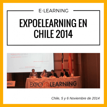 Resumen de la edición de EXPOELEARNING en Chile en el año 2014.