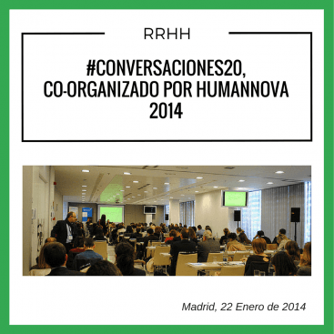 Resumen de la primera edición de #Conversariones20, co-organizado por Humannova y AEFOL.