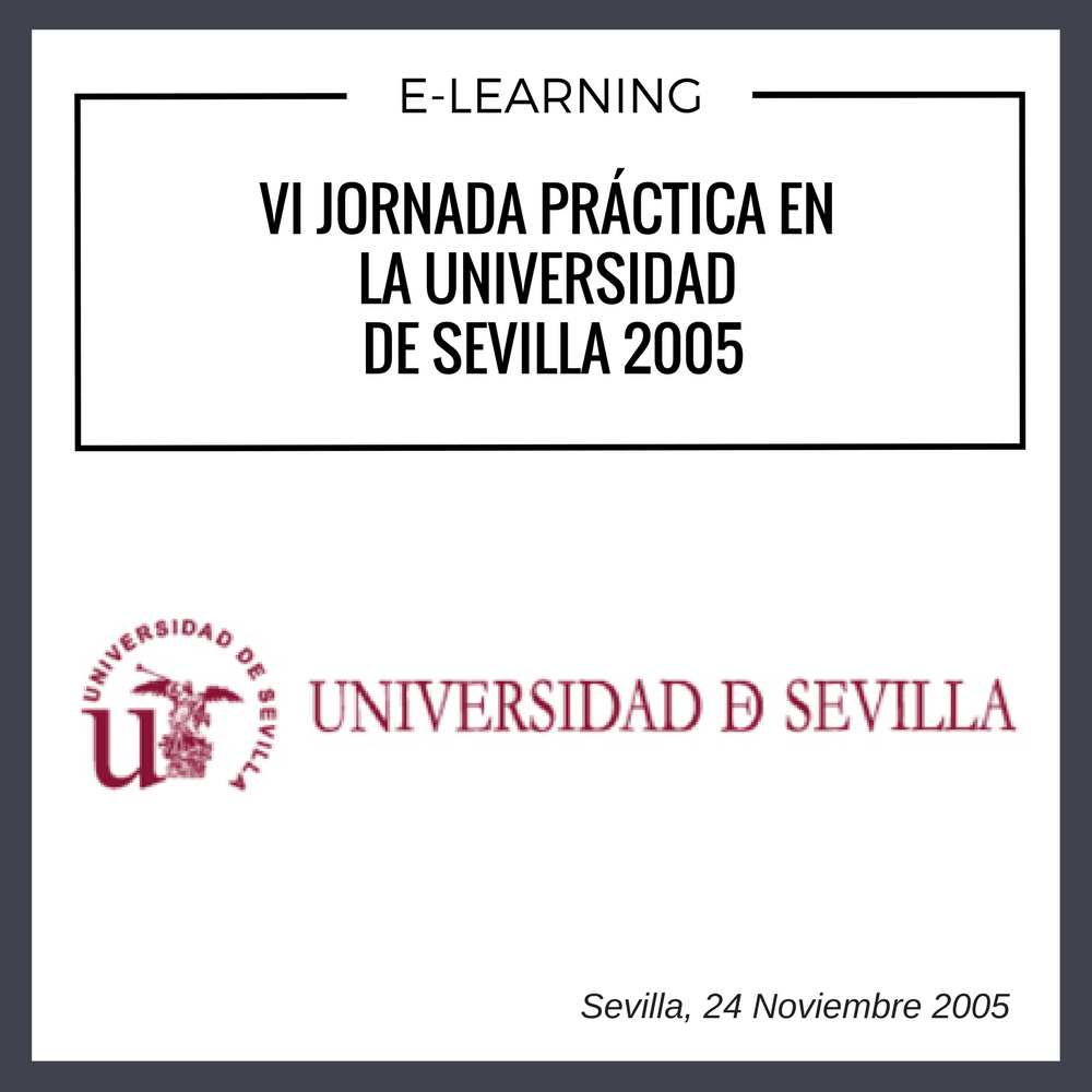 VI JORNADA PRACTICA EN LA UNIVERSIDAD DE SEVILLA 2005